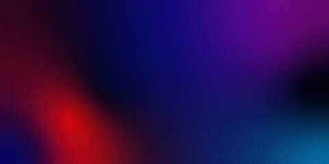 Gradient Background with soft Texture fading from red k to blue .white gradient background grainy texture smooth color gradient noise texture copy space .Elegant Presentation Template	
