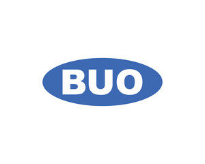 BUO logo design vector template. BUO