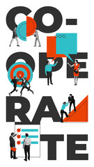 Cooperation and trust allow teams to direct efforts toward common goals. Working together with open...