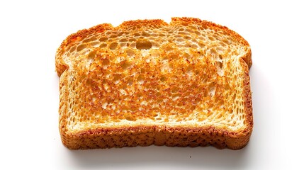 A Snack on White Background - a delicious and inviting visual. The snack placed on a pure white backdrop creates an appealing and mouthwatering scene.