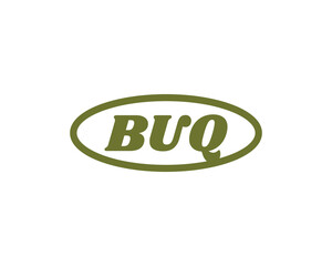 BUQ logo design vector template. BUQ
