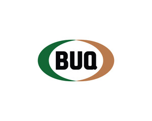 BUQ logo design vector template. BUQ