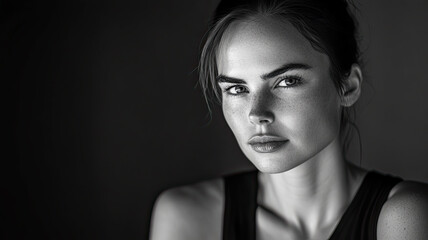 Porträt einer selbstbewussten Frau