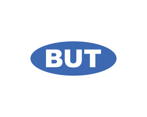 BUT logo design vector template. BUT