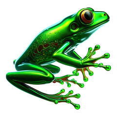 Green Frog Illustration