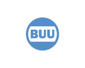 BUU Logo design vector template. BUU