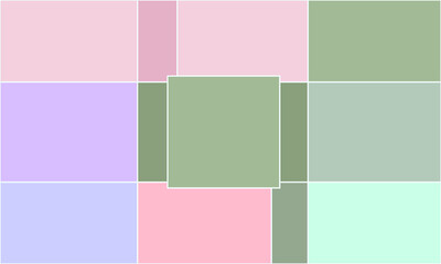 Abstract Background with Soft Pastel Geometric Pattern Design