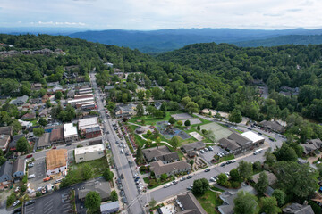 Summertime in Blowing Rock, NC prior to hurricane Helene