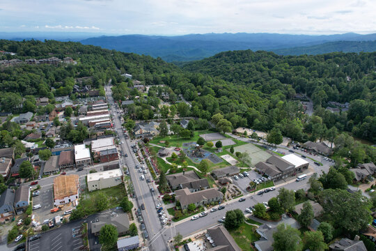 Summertime in Blowing Rock, NC prior to hurricane Helene