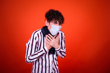 Cold and flu. Attractive guy and health problems.