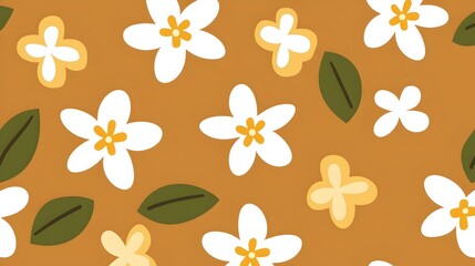 Elegant and Minimalist Soft Pink Floral Seamless Pattern Background Suitable for Digital Decor Wallpaper Packaging and Various Design Projects