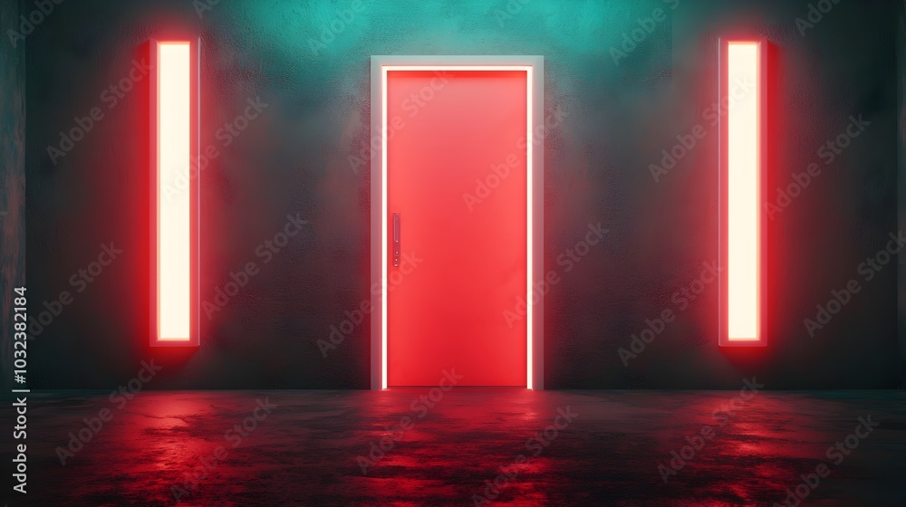 Poster Dazzling Futuristic Backdrop with Holographic Displays and Intricate Digital Networks  Complex data systems neon aesthetics and advanced technological elements create an immersive