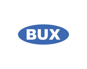 BUX logo design vector template. BUX