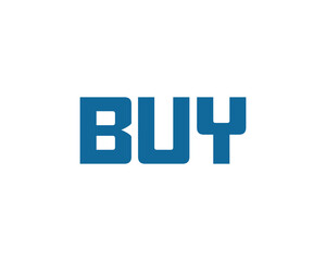 BUY logo design vector template. BUY