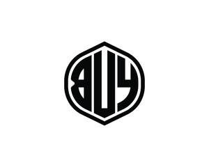 BUY logo design vector template. BUY