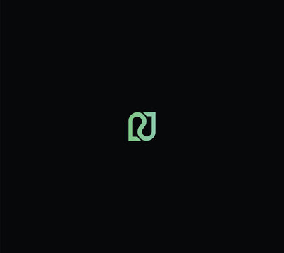 Letter PD or DPN square monogram with eps 10 on black background.