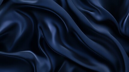 Fototapeta premium navy satin fabric for a luxurious and elegant backdrop
