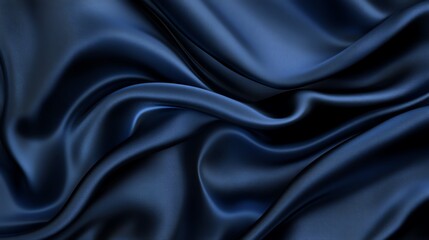 Fototapeta premium navy satin fabric for a luxurious and elegant backdrop