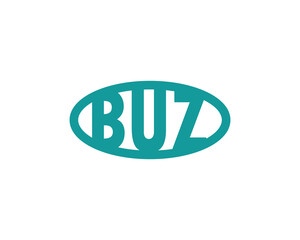 BUZ logo design vector template. BUZ