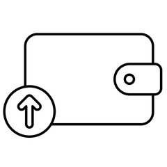 Top Up balance Icon, Money Transfer