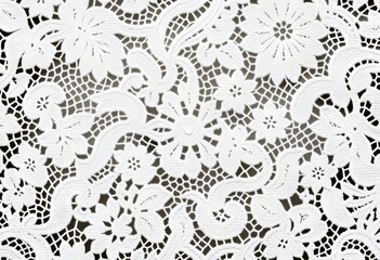 Texture of Lace Close up of lace fabric showcasing its intricate