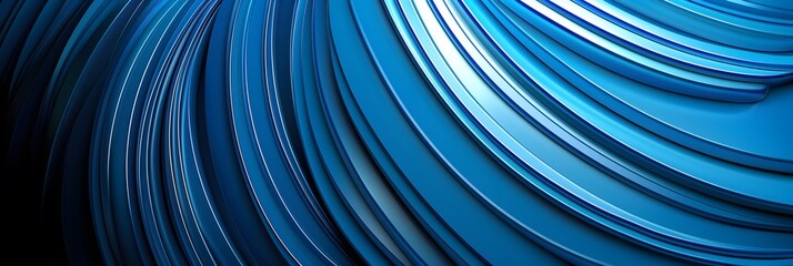 Blue abstract background. Geometric lines pattern. Modern shiny blue gradient lines. Futuristic technology graphic design. Suit for business, cover, header, wallpaper, corporate, website, flyer