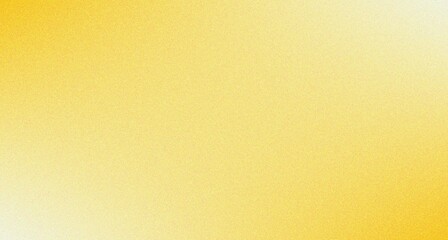 Abstract yellow gradation blur background. Smooth color transition with grain noise grain texture