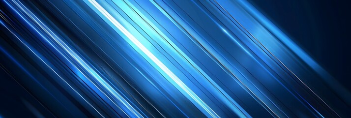 Blue abstract background. Geometric lines pattern. Modern shiny blue gradient lines. Futuristic technology graphic design. Suit for business, cover, header, wallpaper, corporate, website, flyer