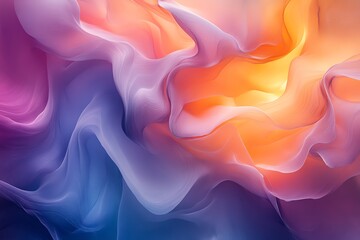 Abstract background with swirling colors in blue, purple, and orange.