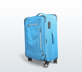 suitcase on wheels travel luggage for weekend