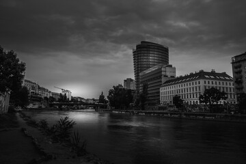 Fototapeta premium Vienna city skyline 