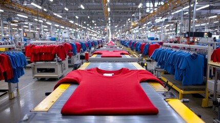 Large Scale Clothing Manufacturing Facility