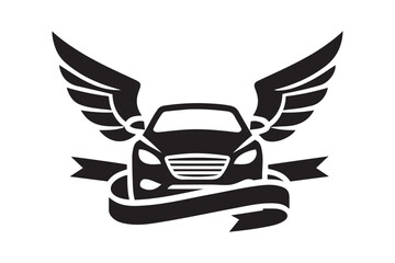 Modern Car Logo Icon Vector Illustration