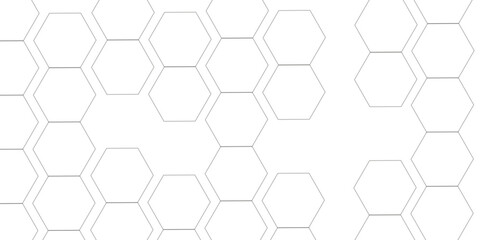 Abstract white background with hexagon and hexagonal background. Luxury white pattern with hexagons. abstract 3d hexagonal background with shadow. 3D futuristic abstract honeycomb mosaic background.