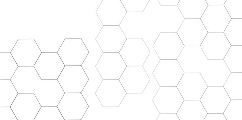 Abstract white background with hexagon and hexagonal background. Luxury white pattern with hexagons. abstract 3d hexagonal background with shadow. 3D futuristic abstract honeycomb mosaic background.