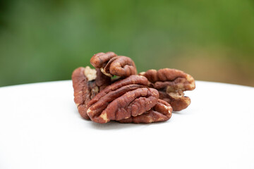 walnuts on a table