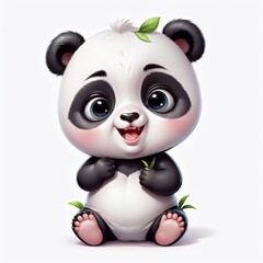 Naklejka premium Panda