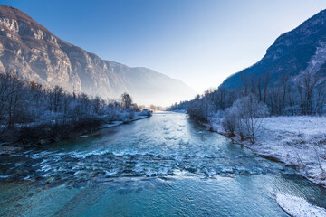 The Brenta river