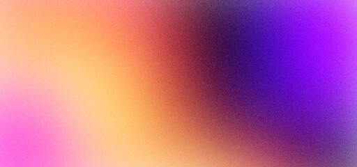Colorful gradient background with noise texture