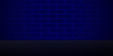 Abstract background of gradient stripes in dark blue colors.