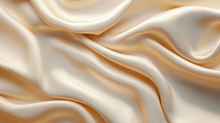 Obraz premium Silk satin fabric texture for elegant backdrop in beige