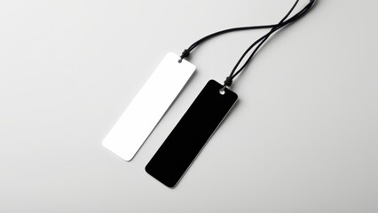 Set of high-quality, photorealistic bookmark mockups. Perfect for showcasing unique bookmark designs in different styles and settings. Ready for print or digital use