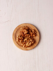 common walnut kernel nutshell snack seed ingredient fruit recipe photo background dessert diet raw