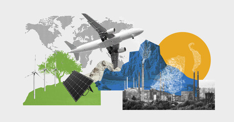 Technology, nature and pollution: the balance of the modern world