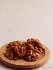 common walnut kernel nutshell snack seed ingredient fruit recipe photo background dessert diet raw