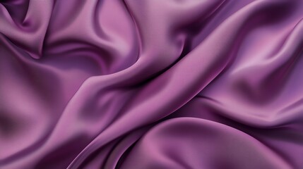 Obraz premium soft purple satin backdrop with soft, flowing curves of silky fabric