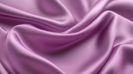 soft purple satin backdrop with soft, flowing curves of silky fabric