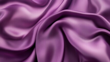 soft purple satin backdrop with soft, flowing curves of silky fabric