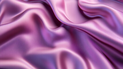 Obraz premium Pink satin fabric with soft, smooth texture, perfect for luxury decoration or elegant drapery