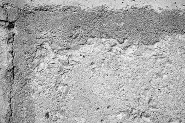 cracked wall background in black and white